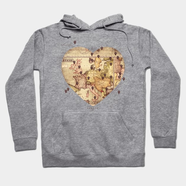 Love To Travel Hoodie by Tobe_Fonseca